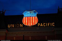 Photo by LoneStarMike | Salt Lake City  depot, neon